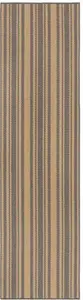 Churchgate Drayton Striped Jute Stair Runner, Size: 60cm X 600cm (2ft X 20Ft), Churchgate Drayton Grey