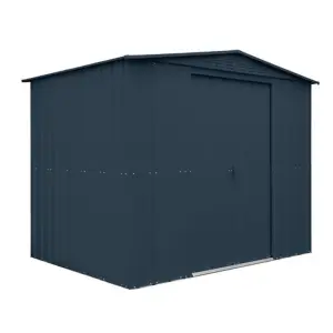 8 x 5 Premier Apex Metal Garden Shed - Anthracite Grey (8ft x 5ft / 8' x 5' / 2.5m x 1.5m)