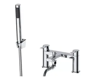 Aquarius Evolution Bath Shower Mixer Tap Chrome