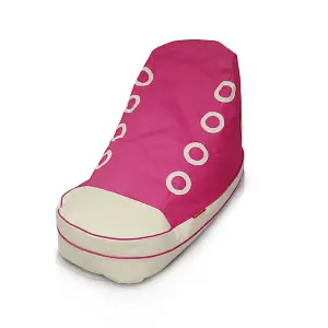 Stylish Sneaker Bean Bag Chair - Pink