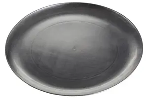 Maison by Premier Paxton Silver Coupe Charger Plate