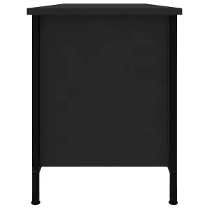 Berkfield TV Cabinet Black 102x35x45 cm Engineered Wood