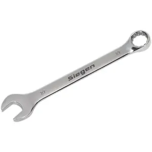 Durable 22mm Hardened Steel Combination Spanner - Chrome Vanadium Finish