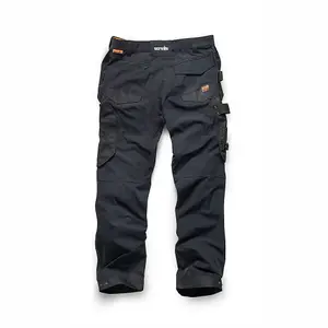 Scruffs Pro Flex Plus Holster Trousers Black - 30S