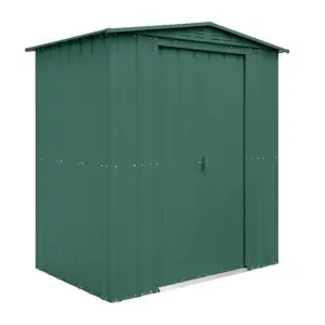 6 x 5 Apex Metal Garden Shed - Heritage Green (6ft x 5ft / 6' x 5' / 1.8m x 1.5m)