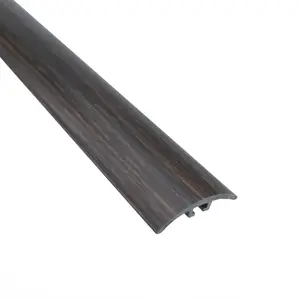 Upvc wood effect door edging floor trim threshold pvc self-adhesive 1000mm x 32mm e66 wenge congo