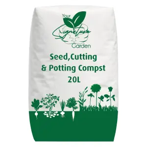 20L Seed & Cutting Compost Potting Soil by Laeto Your Signature Garden - FREE DELIVERY INCLUDED