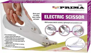 New Electric Scissors Cordless Portable Craft Fabric Automatic Cutting Handheld