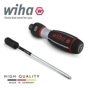 Wiha Torque Screwdriver Hex 4mm ITorque 0 8 to 3 NM With Digital Scale 36887