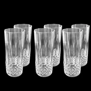 Old-Fashioned Glass 400ml Drinking Glass Set (Set of 6)