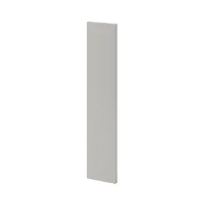 GoodHome Stevia Matt pewter grey Slab Highline Cabinet door (W)150mm (H)715mm (T)18mm