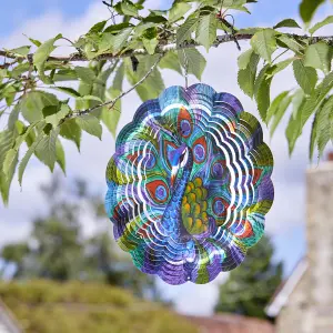 Flamboya Peacock Wind spinner 30cm