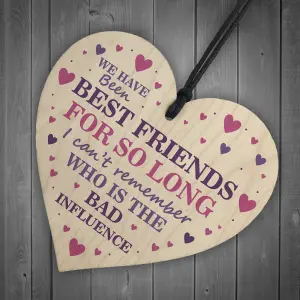 Red Ocean Friendship Gifts For Women Novelty Wooden Gifts For Her Funny Best Friend Gifts For Christmas Birthday