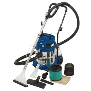 Draper 3 in 1 Wet and Dry Shampoo/Vacuum Cleaner, 20L, 1500W 75442