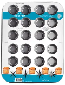 KitchenCraft Non-Stick Mini Twenty Four Hole Baking / Tart Pan