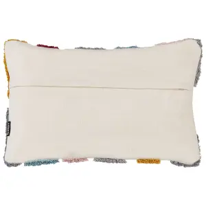 Set of 2 Cushions STORKSBIL Cotton 30 x 50 cm Abstract Tufted Multicolour