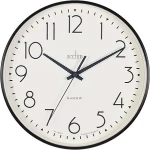 Acctim Earl 25cm Sweep Wall Clock