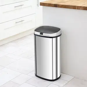 Chroma 42 Litre Motion Sensor Rubbish bin Stainless Steel