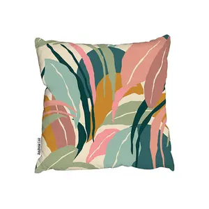 Artistic Abstract Leaves (Cushion) / 60cm x 60cm