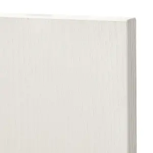 GoodHome Alpinia Matt ivory wood effect Shaker Highline Cabinet door (W)150mm (H)715mm (T)18mm