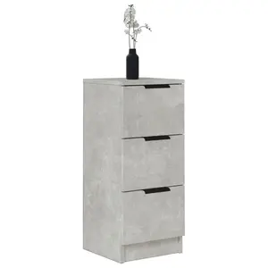 Josafat 30Cm Wide 6 Drawer (Set of 2)  Grey