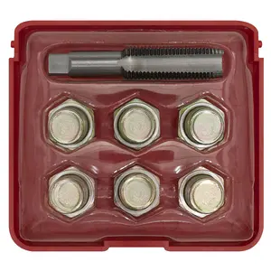 Sealey Oil Drain Plug Thread Repair Set - M15 VS615