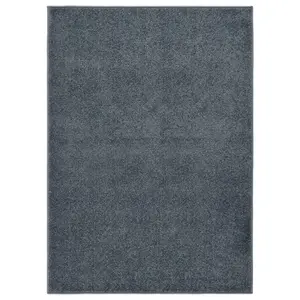 Berkfield Rug Short Pile 120x170 cm Anthracite