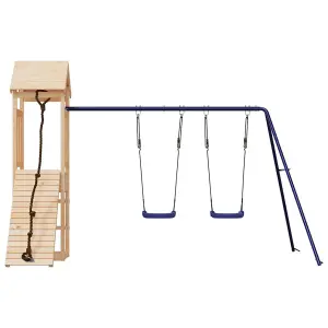 Berkfield Outdoor Playset Solid Wood Pine