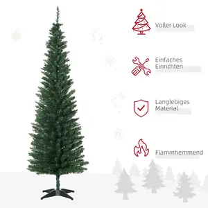 Green Spruce Artificial Christmas Tree 6' H