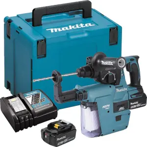 MAKITA DHR242RTJW 18v 3 function hammer SDS plus