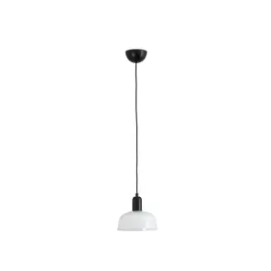 Luminosa Tatawin Small White Dome Pendant Lamp