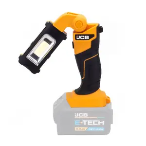 JCB 18IL-B 18V Lithium Ion Florescent 220 Lumen LED Light Pivot Torch - Bare