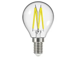 Energizer S12872 LED SES (E14) Golf Filament Non-Dimmable Bulb, Warm White 470 lm 4W ENGS12872