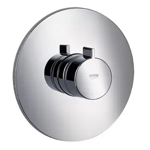 Mira Showers Moto Mixer Shower Built In Shower Recessed + Fixed Head Chrome BIR