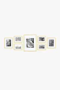 nielsen Felicity 7 Piece Gallery Set, Gold Aluminium