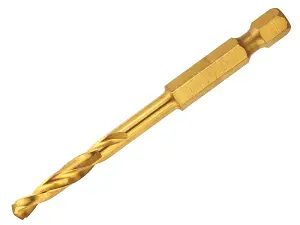 DEWALT DT50013-QZ Impact Titanium Drill Bit 8.0mm OL:102mm WL:50mm