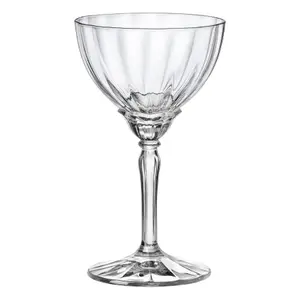 Bormioli Rocco - Florian Champagne Cocktail Saucers - 240ml - Clear - Pack of 6