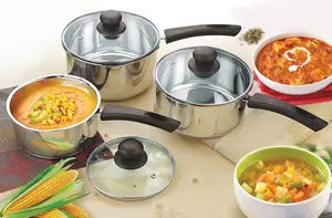 Penguin Home  Professional Induction-Safe Saucepan with Lid