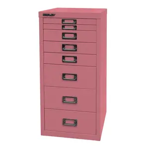 29er 27.9cm Wide 8 -Drawer File Cabinet Pink