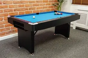 Signature Stewart Folding Leg Pool Table: 6Ft, 7ft