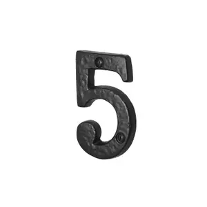 76mm No.4366 Old Hill Ironworks Door Numerals (Number 5)