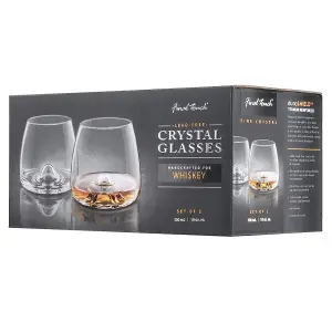 Original Products Final Touch Durashield Lead-free Crystal Whisky Glasses 300ml Set of 2