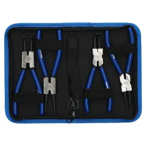 7in And 12in Circlip Plier Pliers Sets Internal and External / Bent and Straight