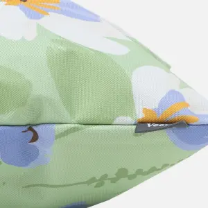 Veeva Meadow Print Green Outdoor Cushion