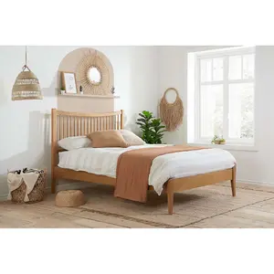 Birlea Berwick Double Bed Frame In Oak