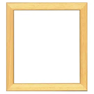 FRAME 21X23CM NAT - Frame: Wooden: 21 x 23cm: Natural - Vervaco