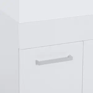 Hettie 500mm Single Bathroom Vanity with Cloakroom Ceramic Basin