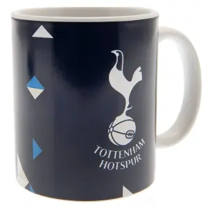 Tottenham Hotspur FC Crest Mug Navy Blue/White (One Size)