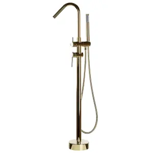 Freestanding Bathtub Faucet VICTORIA Gold