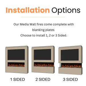 Advance Series 1800 Media Wall Fire